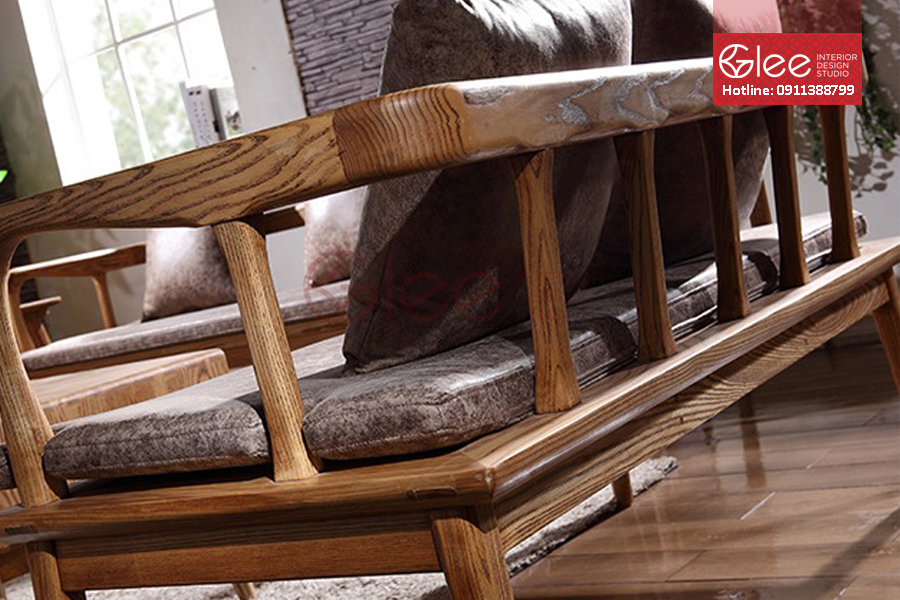 Bộ sofa gỗ có chất liệu cao cấp , bo sofa go co chat lieu cao cap